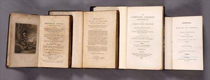 Appraisal: EARLY ENGLISH ANGLING BOOKS FOUR TITLES Davy Humphrey Salmonia London