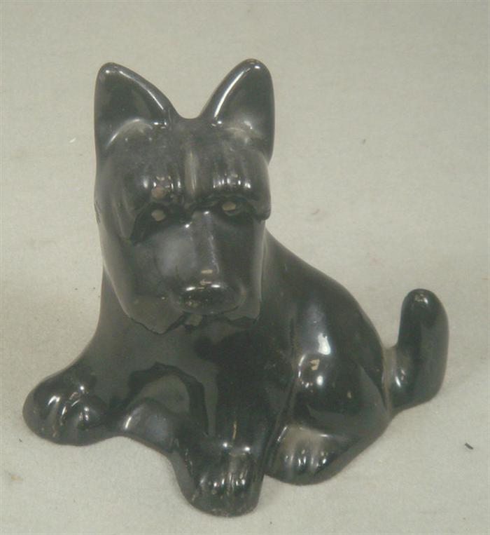 Appraisal: Cast iron doorstop black free standing Scottish Terrier no chipping