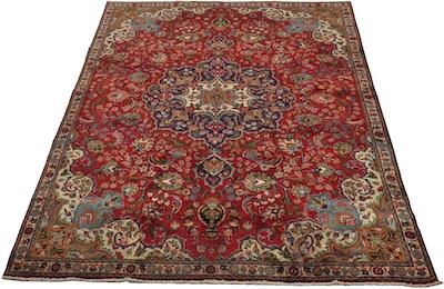 Appraisal: A Large Tabriz Carpet Approx '- x '- Low dense