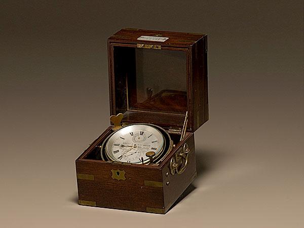 Appraisal: BLISS CREIGHTON AMERICAN SHIP'S CHRONOMETER ca A two-day American ship's