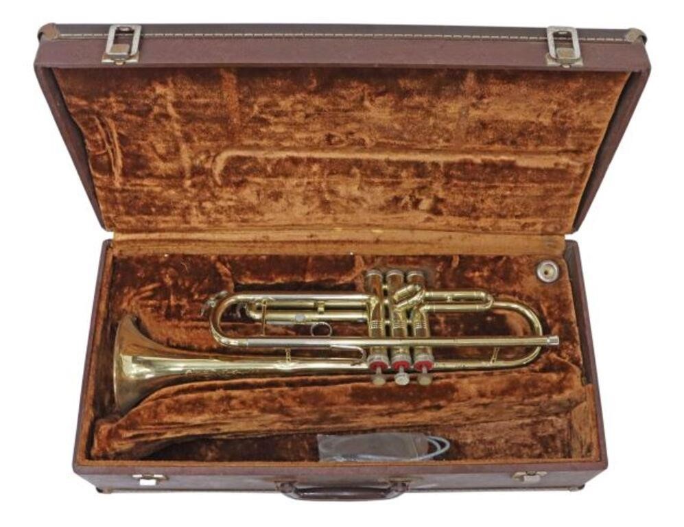 Appraisal: Conn U S A Director trumpet serial number E mid