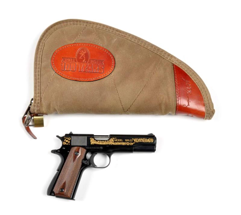 Appraisal: MIB Browning Commemorative - Pistol Serial Pistol is brand new