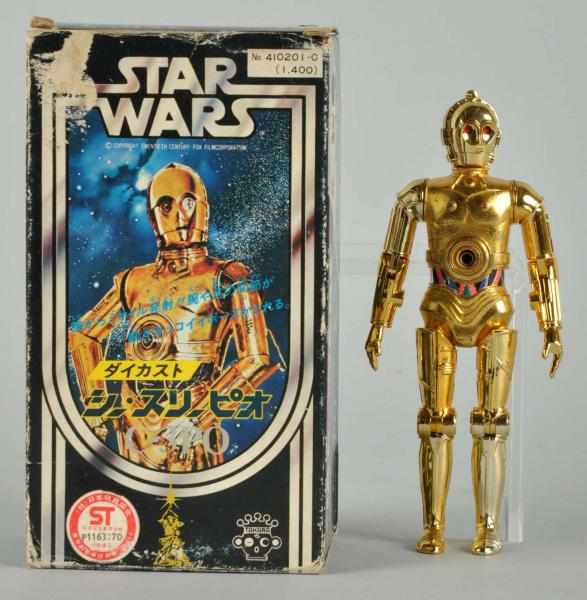 Appraisal: Star Wars C -PO Figure in Original Box Description Japanese