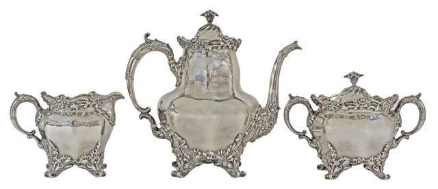 Appraisal: piece American sterling silver coffee service Whiting Manufacturing Company retailed