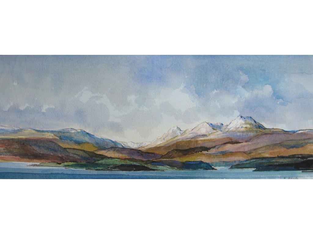 Appraisal: TOM HOVELL SHANKS RSW RGI b LOCH LOMOND FROM GARTOCHARN