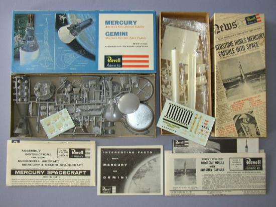 Appraisal: Redstone Booster Mercury Capsule A scale kit of the launch