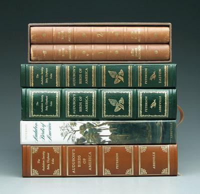 Appraisal: Six modern Audubon books two volumes John James Audubon Birds