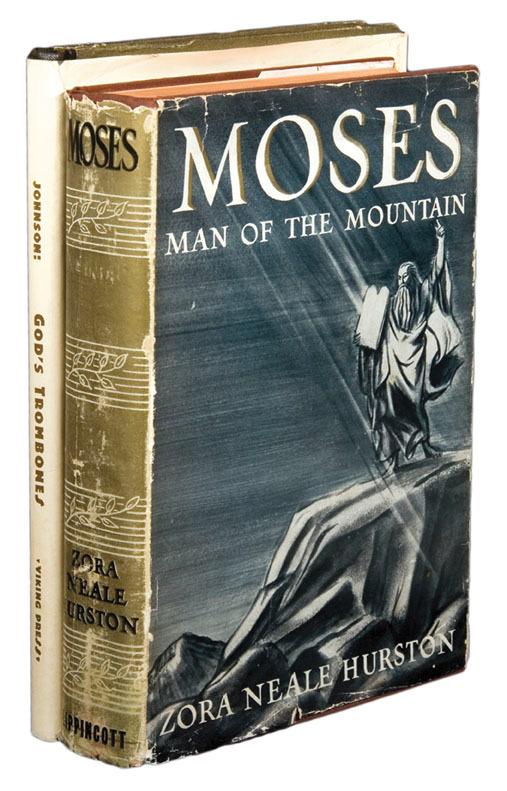 Appraisal: HARLEM RENAISSANCE Group of first editions HURSTON Zora Neale Moses