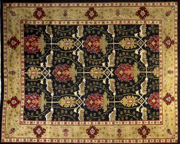 Appraisal: WILLIAM MORRIS STYLE Room-size rug with a pattern of pods