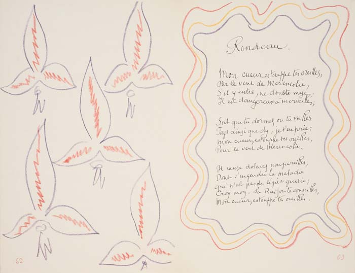 Appraisal: MATISSE'S LAST BOOK MATISSE HENRI Orl ans Charles Duc d'