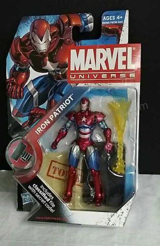 Appraisal: Iron Patriot Hasbro Marvel Universe Action Figure Unopened packaging Includes