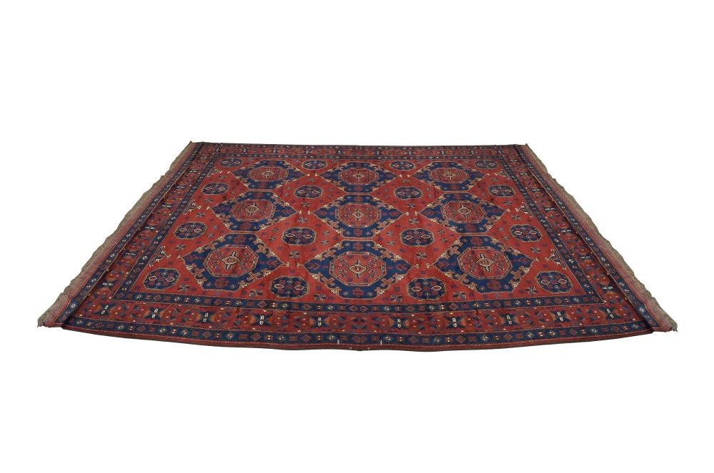 Appraisal: TURKISH CARPETCondition overall good condition ' x ' Condition