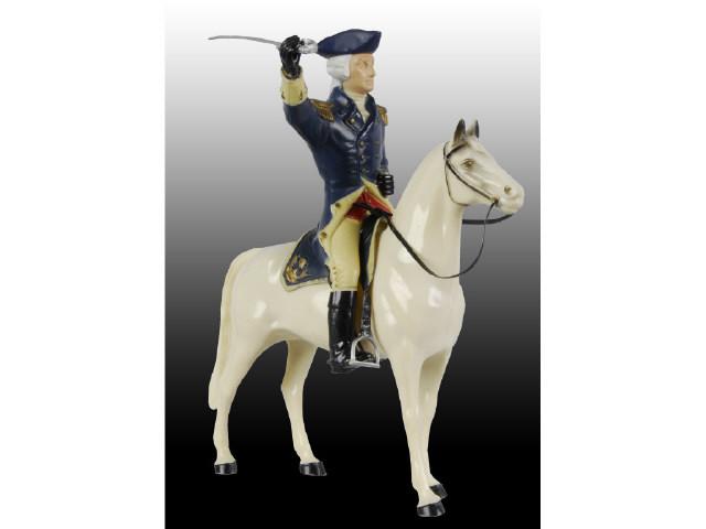 Appraisal: Hartland Horse and General Washington Rider Description Plastic Walking white