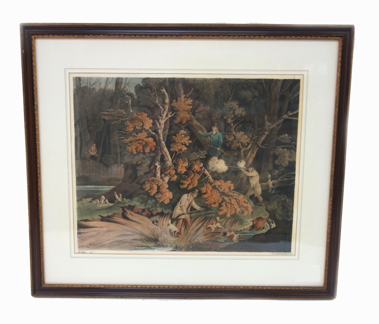 Appraisal: After Henry Alken A set of four coloured engravings portraying