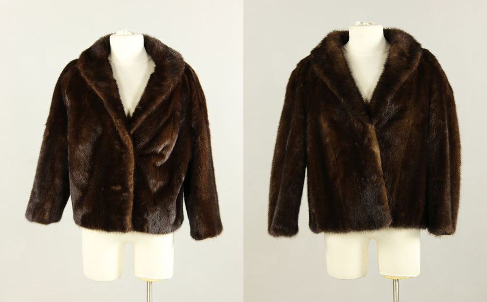 Appraisal: - Mink Jackets Lot of two mink jackets approximately size