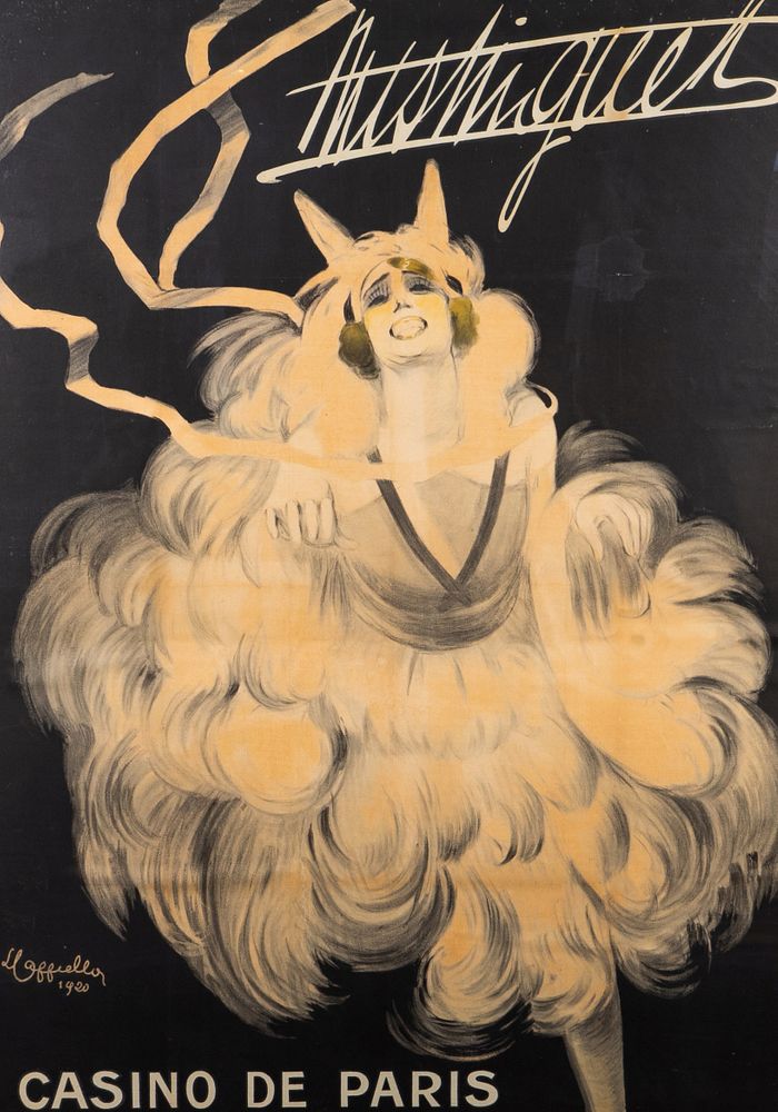 Appraisal: Leonetto Cappiello French - Mistingeutt Casino de Paris c Leonetto