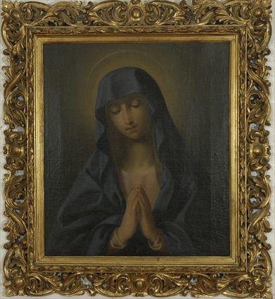 Appraisal: Portrait of Mary Magdalene Oil on Canvas