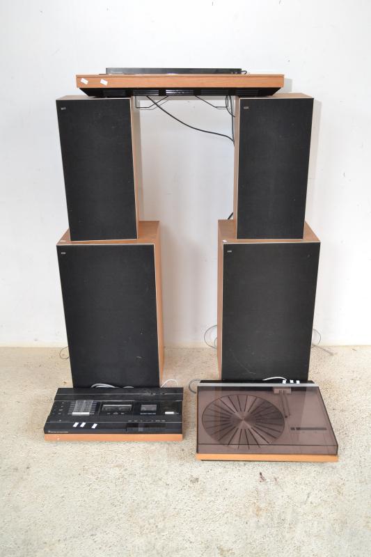 Appraisal: A COLLECTION OF BANG AND OLUFSEN SOUND EQUIPMENT A COLLECTION