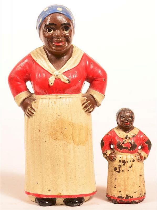 Appraisal: Hubley Cast Iron Mammies Hubley Cast Iron Mammy with Hands