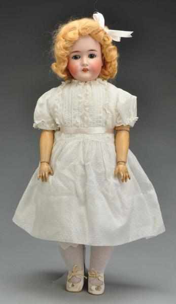 Appraisal: Queen Louise Doll Description German bisque socket head several tiny