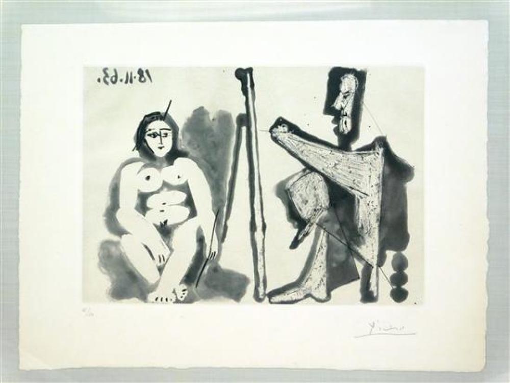 Appraisal: Pablo Picasso Spain France - Le Peintre et son Mod