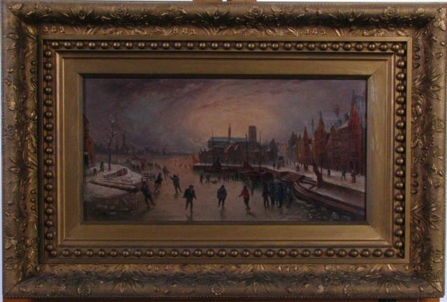 Appraisal: Louis Claude Malbranche United States France - x Oil on