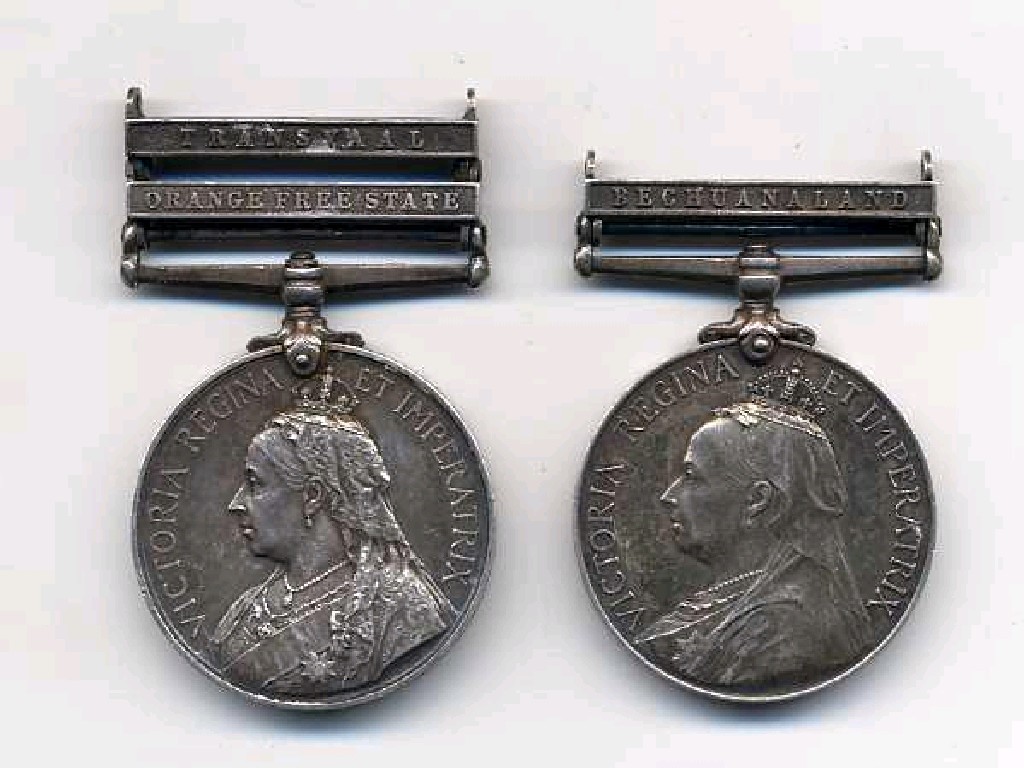 Appraisal: Cape of Good Hope General Service Medal Pair one clasp