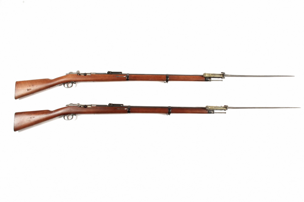 Appraisal: WWI GERMAN MAUSER RIFLES - Spandau Model Bolt Action mm