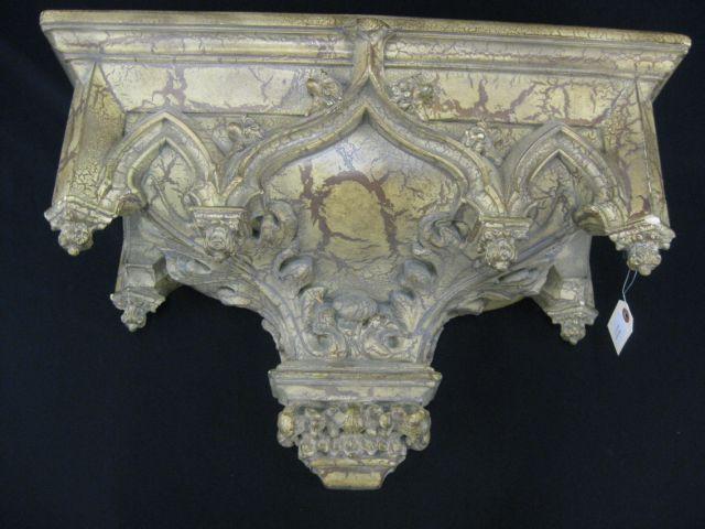 Appraisal: Italian Style Wall Shelf wide deep tall composition