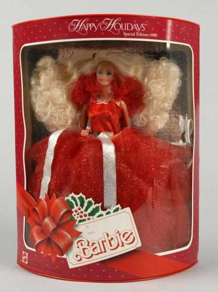 Appraisal: Holiday Barbie Doll NRFB Description The original Holiday Barbie in