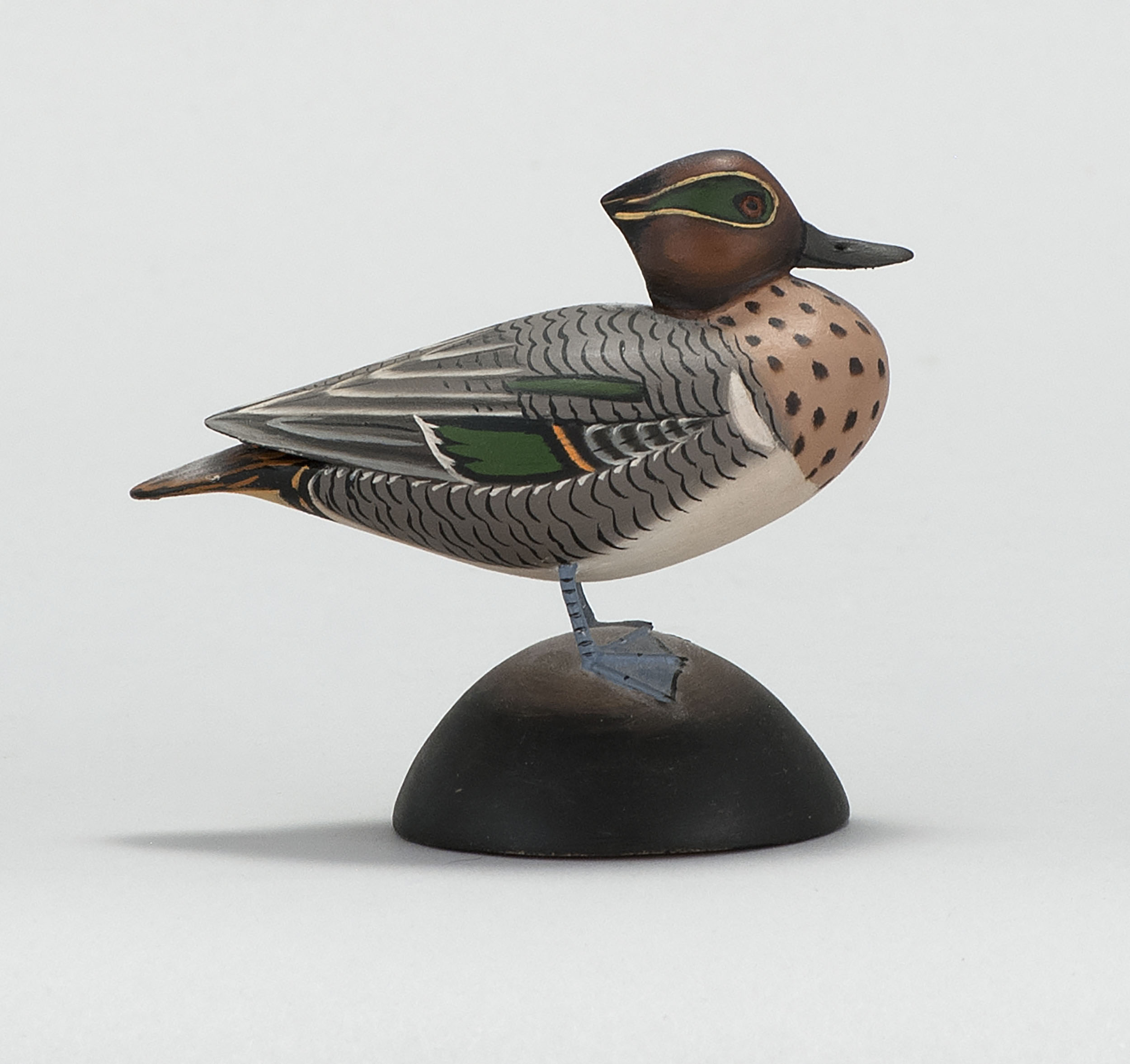 Appraisal: MINIATURE GREEN-WINGED TEAL DRAKE By James Lapham of Dennisport Massachusetts