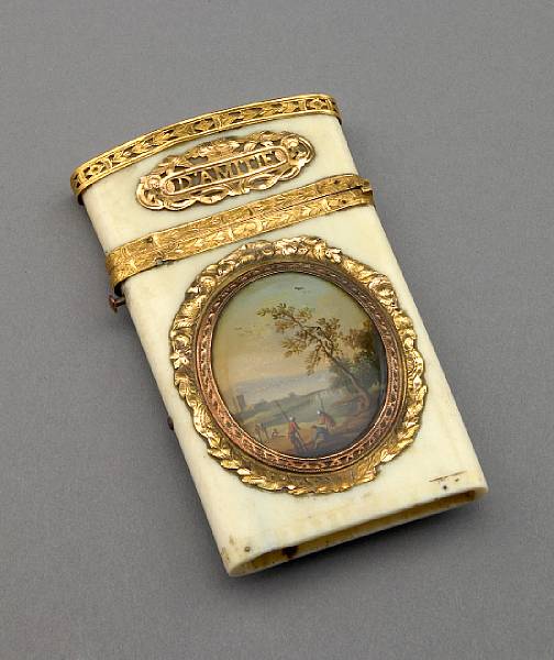 Appraisal: An Austrian silver snuff box together with an assorted group