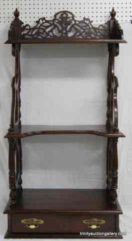 Appraisal: Antique Mahogany Secretary - Desk Top Book ShelfProduced c 's