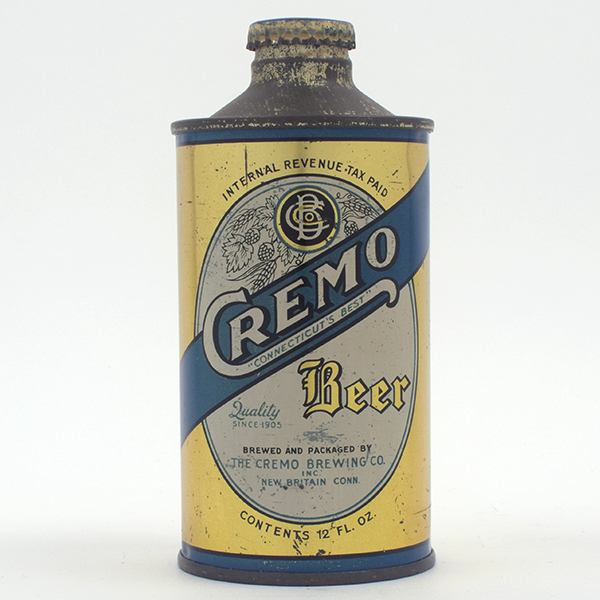 Appraisal: Cremo Beer Cone Top - Reference USBC - Brewery Cremo