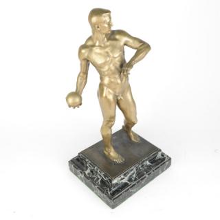 Appraisal: Richard W D Fabricus Bronze Richard W D Fabricus bronze