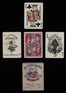 Appraisal: NYCC Alliance Playing Cards New York Consolidated Card Co ca