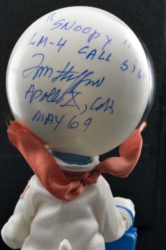 Appraisal: Signed Apollo Snoopy Astronaut Doll A near mint-in-box doll that