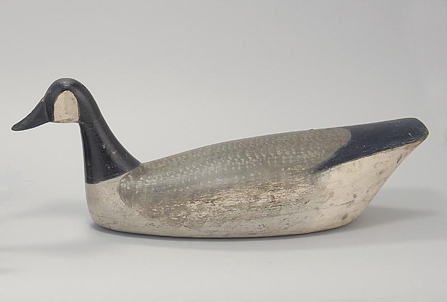 Appraisal: HOLLOW-CARVED CANADA GOOSE DECOY By Lloyd Parker of Parkertown New