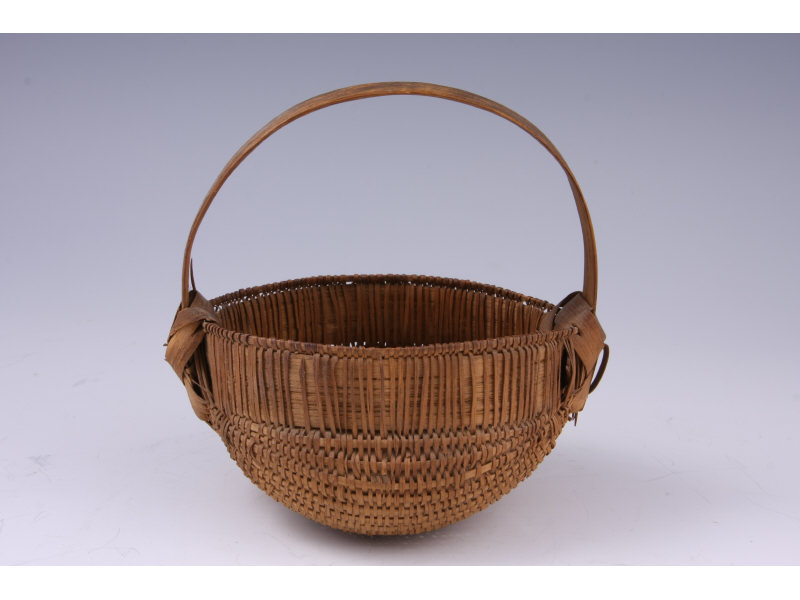 Appraisal: Miniature Piedmont NC Basket late th - early th c