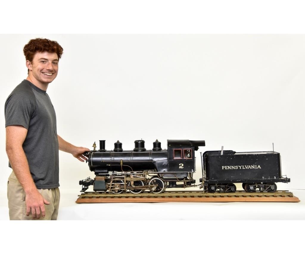 Appraisal: Live steam Pennsylvania Railroad - - locomotive circa 's brass