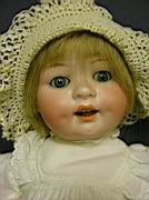 Appraisal: GERMAN BISQUE ERNST HEUBACH KOPPLESDORF Character baby bisque socket head