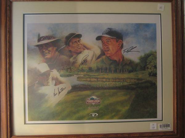 Appraisal: Wander B The th at Rush Creek Golf Club signed