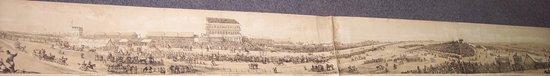 Appraisal: after H AlkenA panoramic view of Epsom racecourse lithograph cm