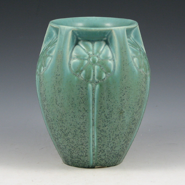 Appraisal: Rookwood Arts Crafts vase from with nice crystalline matte green