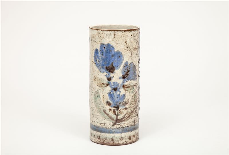 Appraisal: Vase Le Murier c Pottery with underglaze mark x in