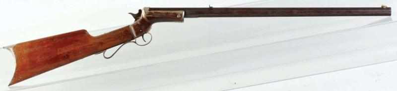 Appraisal: J C Stevens Tip-Up Rifle Description Serial N A Cal