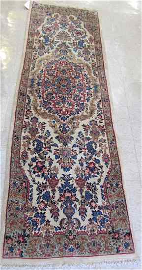 Appraisal: PERSIAN KERMAN AREA RUG Kerman Province southwestern Iran hand knotted