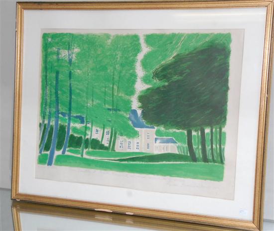 Appraisal: ANDRE BRASILIER Artist proof inscribed To Dorothy Dr Milton Raymond