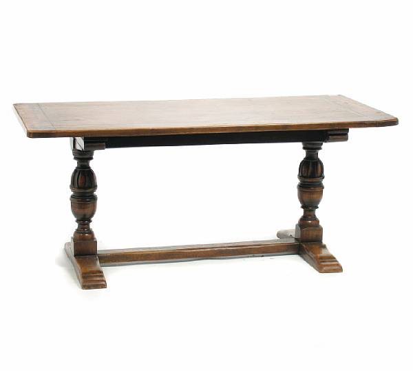 Appraisal: A Spanish Baroque style dining table height in width ft