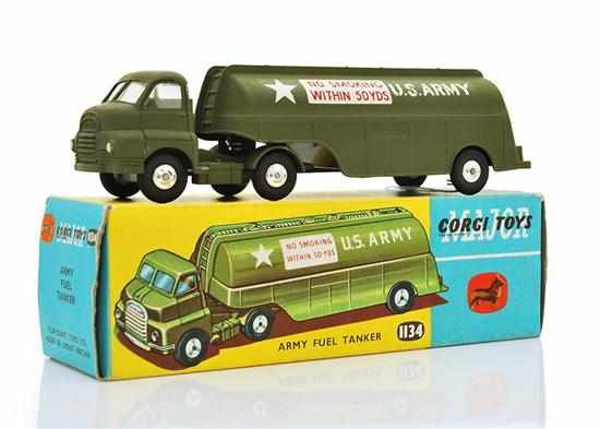 Appraisal: CORGI ARMY FUEL TANKER WITH INTERNAL PACKAGING M BOX E-M